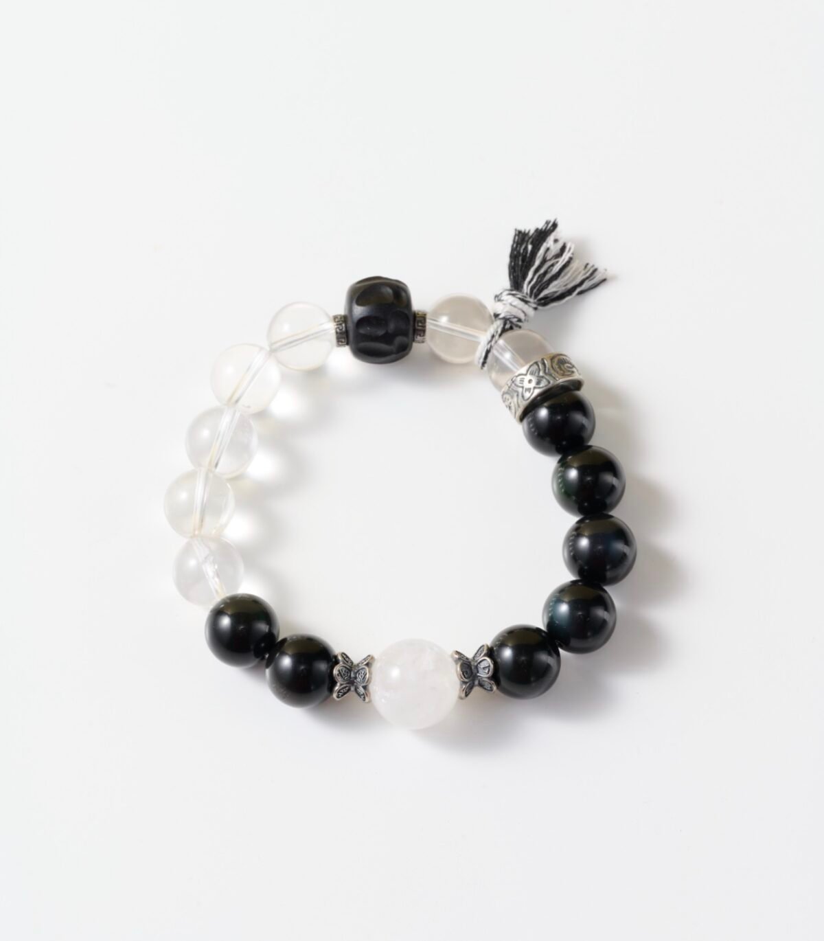 Sovereign Essence | Yin Yang Balance Crystal Bracelet